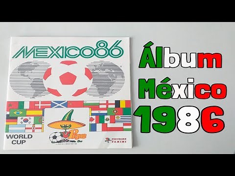 Álbum Mundial "Mexico 1986" (Completo) PANINI