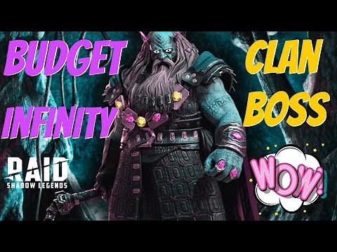 Budget Infinity Clan Boss Team! Raid: Shadow Legends