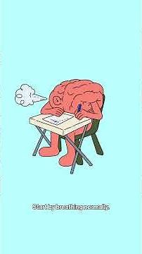 Mindful Breathing: Breathe away anxiety #shorts