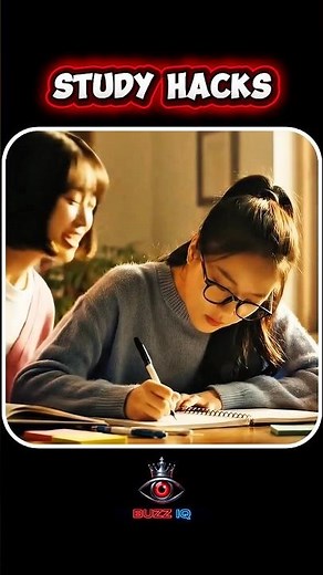 3 Study Hacks Every Student Must Know 📚 #buzziq #StudyHacks #StudyTips #Students #StudentLife