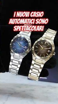 The new automatic Casio watches are spectacular. #watch #casio