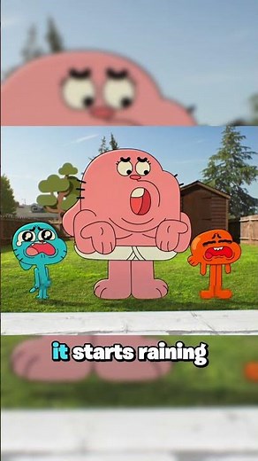 Why is Gumball naked?