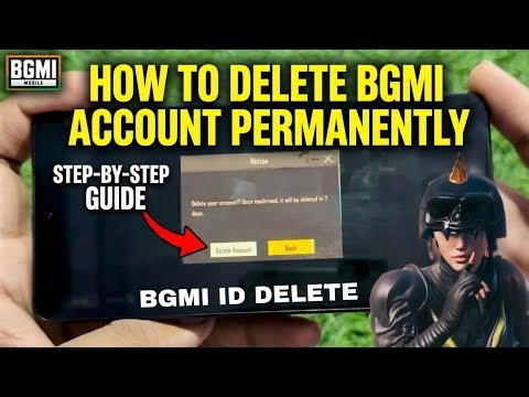 How to Delete BGMI Account Permanently || Bgmi ki id Delete kaise karen Permanent
