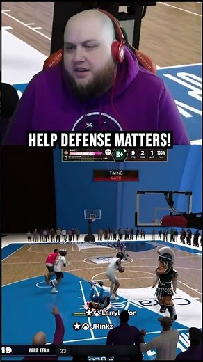 Even my Curry build guards the rim! #NBA2K26