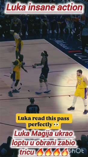 🔥🔥Luka Dončić Steals It and Pulls Up for Three! 🔥😱😱 VS Jokić Nuggets 😎