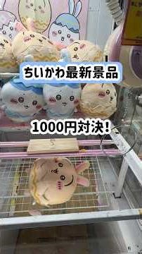 【ベネクス浦和店】ちいかわ景品1000円対決が圧勝すぎたww #ufoキャッチャー #クレーンゲーム #ゲームセンター #ちいかわ #ハチワレ #うさぎ #フック設定 #ぬいぐるみ #ベネクス