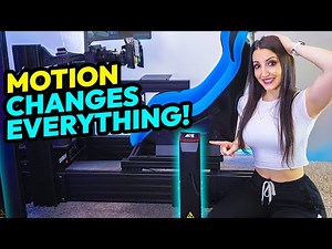 Adding MOTION to my New Sim Racing Setup!! 3 DOF QS-210 Install and First Impressions
