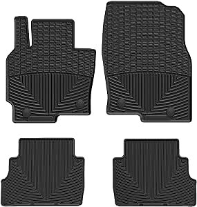 WeatherTech All-Weather Floor Mats for Mazda CX-5 1st & 2nd Row (W353-W413), Black