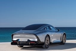 Mercedes-Benz unveil concept electric car that can travel over 600 miles on a single charge