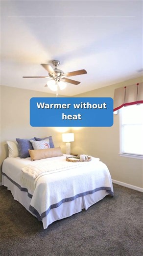 🔄 Reverse Your Fan to Save 15% on Heating Bills