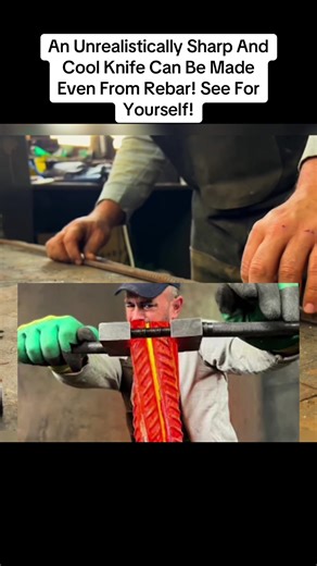 Crafting an Impressive Knife from Rebar