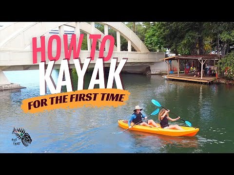 How to Tandem Kayak for the first time in a two person kayak
