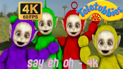 【4K级画质】天线宝宝说“呃哦”