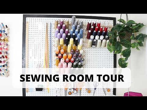 WELCOME TO MY SEWING ROOM TOUR!