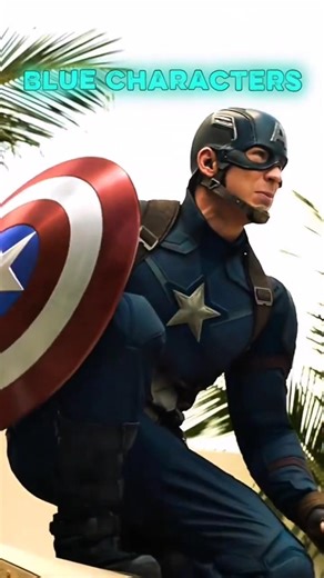 Blue characters #superhero #blue #edit