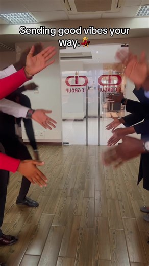 Enjoying the Friday Mood in the Office