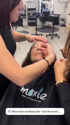 Threading work happening #moxiesalonandbeautybar #eastbrunswicknj #getmoxified #njsalon #middlesexcounty #threadingeyebrows #threading | Moxie Salon and Beauty Bar - East Brunswick, NJ