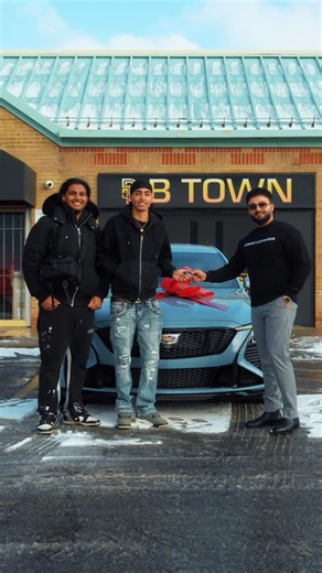 Deals By Ujjwal on Instagram: "2025 Cadillac CT5-V Blackwing Delivered 🎉Congratulations to @divjotrandeoo & thanks for the amazing Review🤝 Follow For More💯 . . . #cadillacct5vblackwing #ct5vblackwing #cadillac #carreel #carsofinstagram #superchargedv8"