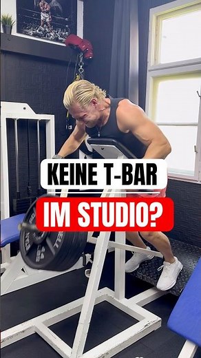Effektive T-Bar Row Alternative 💪🏼 #tbar #rückentraining