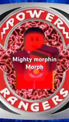 MMPR MORPH #powerrangers #roblox