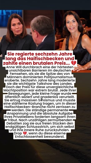 Sie regierte sechzehn Jahre lang das Haifischbecken und zahlte einen brutalen Preis... 💔