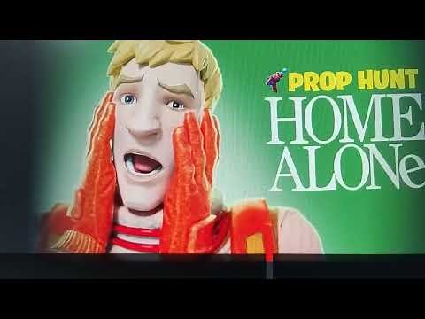 Fortnite HOME ALONE PROP HUNT Map Code (New just for fun minigame Fortnite Island)!