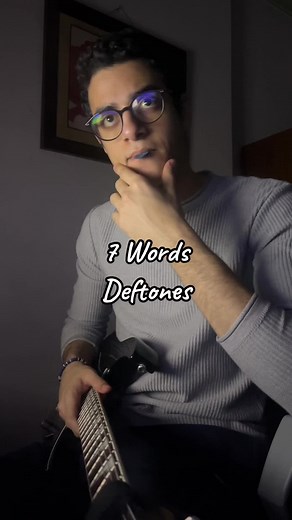 ‏7 Words - Deftones. #guitar #electricguitar #deftones #metal