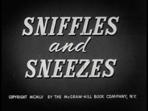 Sniffles and Sneezes (1955) | Fascinating Retro Hygiene Film