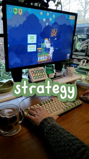 I had a great time with the Cloudscrapers demo! ☁️ #indiegame #puzzlegame #strategygames #cozygame