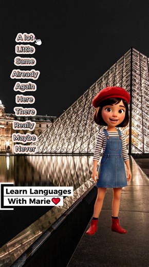 Lesson 3: Basic French Words🇫🇷 #french #learnfrench #france #français #fyp