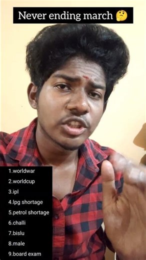 never ending march 🤔🤕