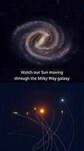 Watch our Sun moving through the Milkyway galaxy. #space #sun #science #galaxy #fblifestyle | INFRA