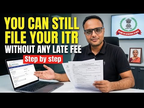 File ITR for FY 24-25 without late fee | ITR U explained step by step