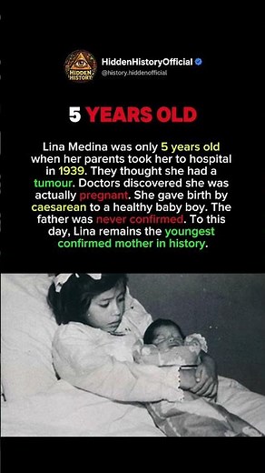She Was Only 5… #history