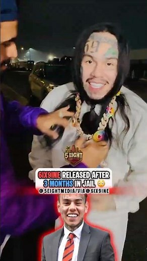 6ix9ine FINALLY Released After 3 Months in Jail 😳