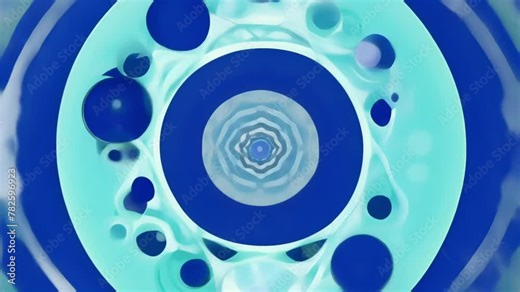 A series of expanding circles each one containing a unique pattern and texture symbolizing the expanding knowledge and capabilities of an AGI