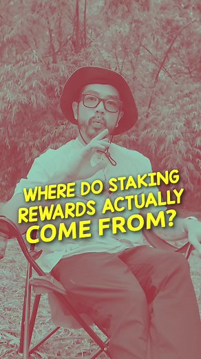 Where do Staking Rewards Actually Come From?