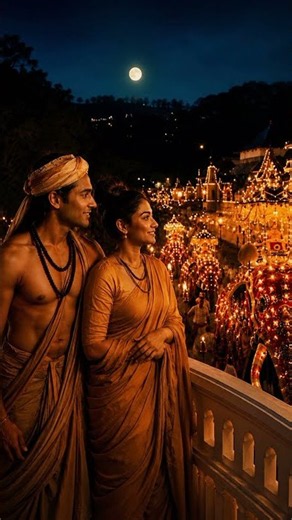 ඒ දෙන්නා කොහෙ හරි ඉදන් බලාගෙන ඇති අදටත් එයාලා රැකගත් උරුමය🥺♥️ #budhism #maligawa #hemamaladantha