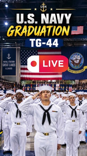 🔴 U.S. Navy RTC Graduation 2026 🇺🇸 | Great Lakes TG-44 #shorts