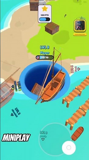 😱 OMG!NEW Hole.io Gameplay 5Million Views Challenge🚀#game#vural game#funny game#viral video#miniplay