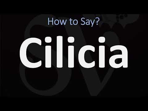 How to Pronounce Cilicia? (CORRECTLY)