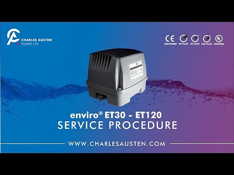 enviro® ET30 - ET120 servicing procedure