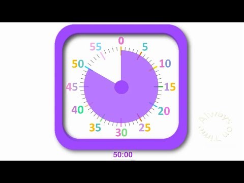 50-minute visual timer