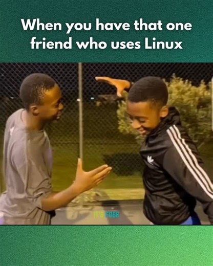 It's FOSS | Tag that Linux friend! 🐧🤝 | Instagram