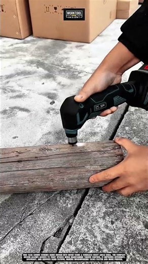 driving screws into wood using work tool cordless right angle drill #tool #worktool