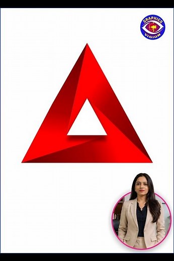 Create 3D Trigonal in Corel Draw Tutorial 2026 | CorelDRAW Tutorial | Graphics Design | #coreldraw