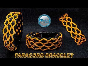 How to Make a Paracord Bracelet Double Webbed Endless Falls Knot Tutorial DIY