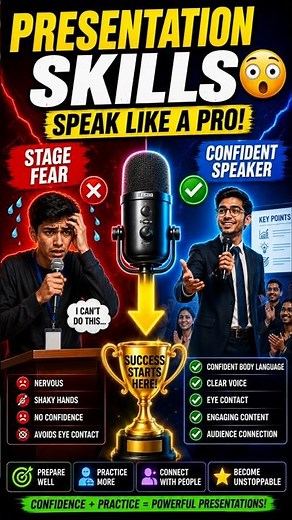 👉 "Presentation Skills Every Student Must Learn 🎤"