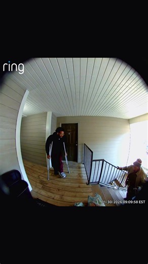 Goofy ahhh delivery driver tried to rob me for my water. Glad I was home!