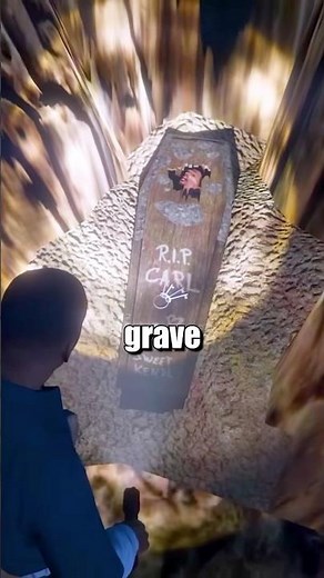 How to Find CJ’s Hidden Grave in GTA 5 #shorts